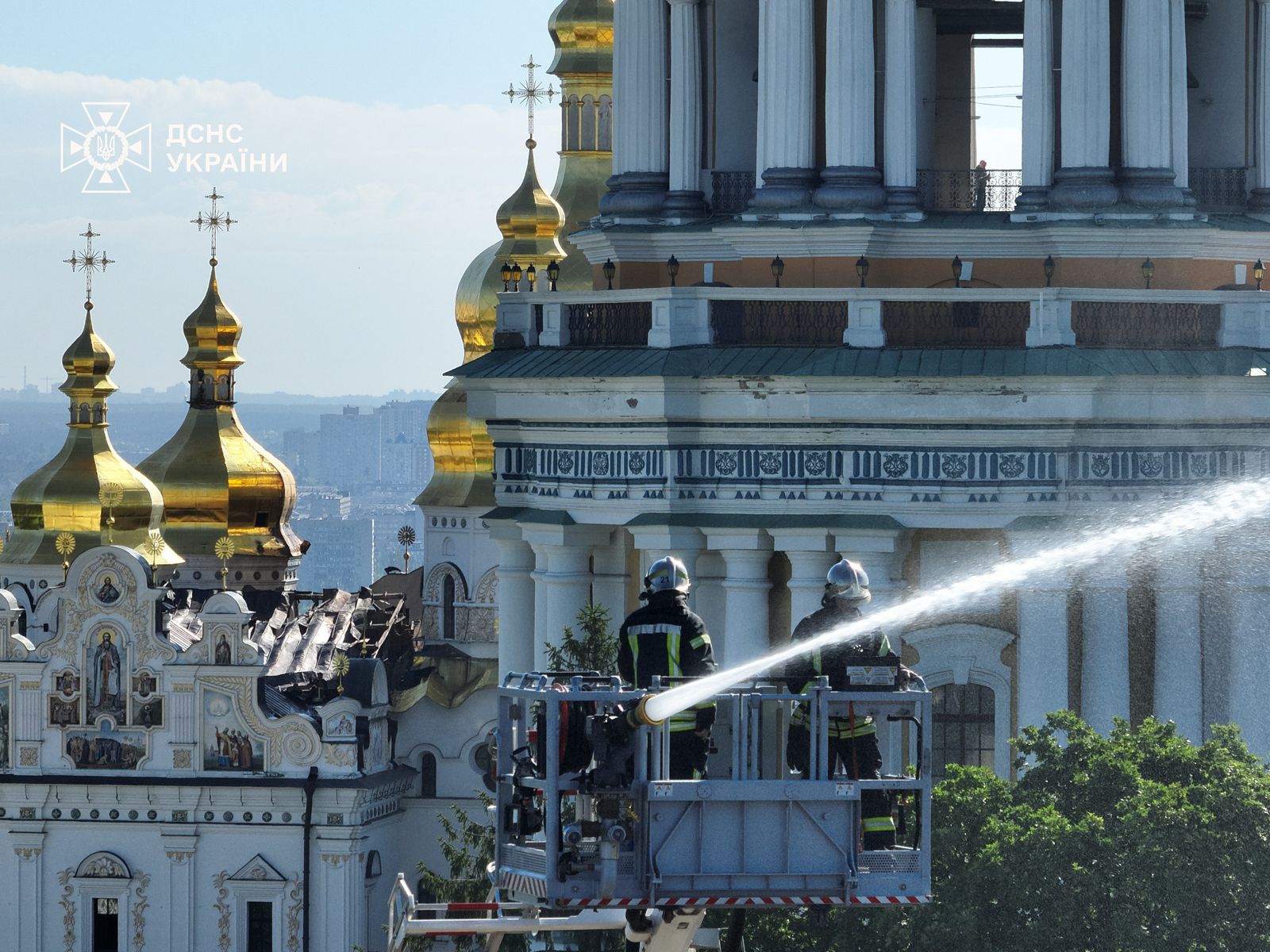 The Dormition Cathedral of the Kyiv Pechersk Lavra. Photo credit: SES Ukraine