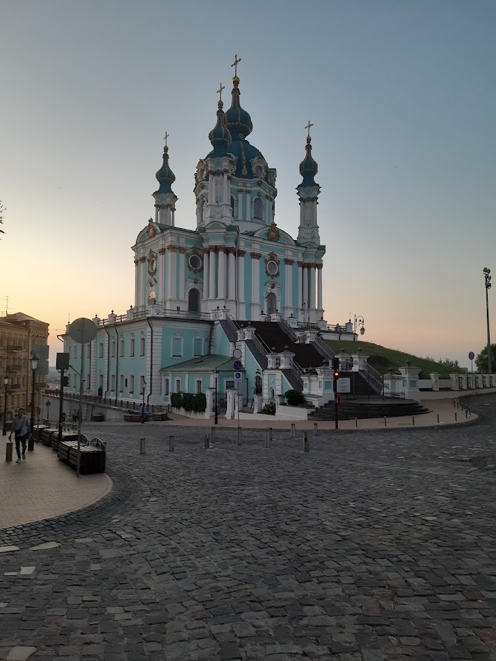 St Andrew's Church in Kyiv. Photo credit: Iryna Kovalenko