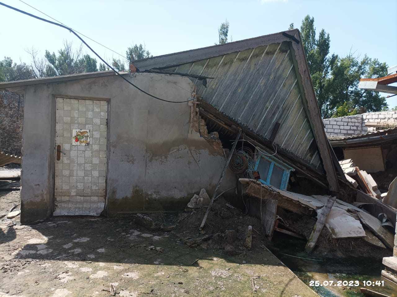 A part of the family's house that used to be a kitchen.