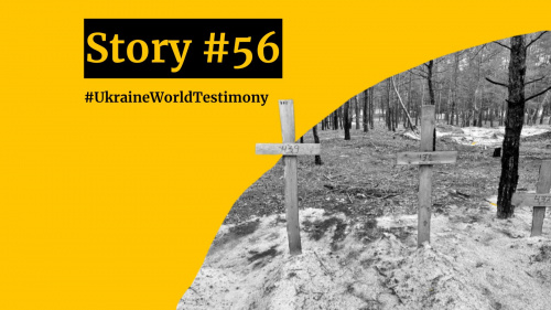 Story #56. Mass Burial Site in Izyum