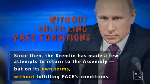 Why Russia's Return to Europe's Key Body Is Dangerous