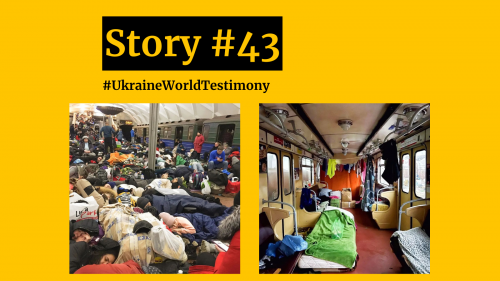 Story #43. Evacuation from Kharkiv