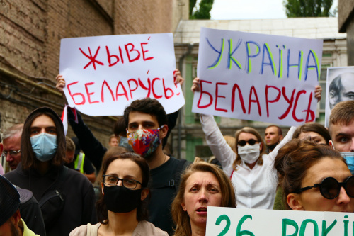 “For Your Freedom and Ours!” – Ukrainian Civil Society Sends a Message of Solidarity with Belarus