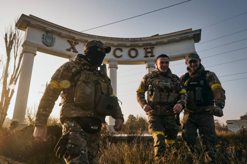 The Joy of Kherson's Liberation From the Russians