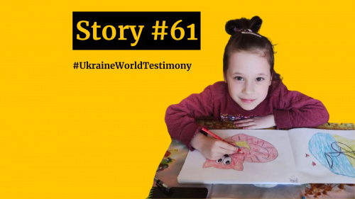 Story #61. The Girl Who Draws For Ukraine
