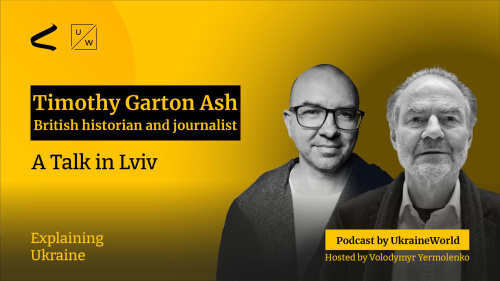 Timothy Garton Ash, a Talk in Lviv