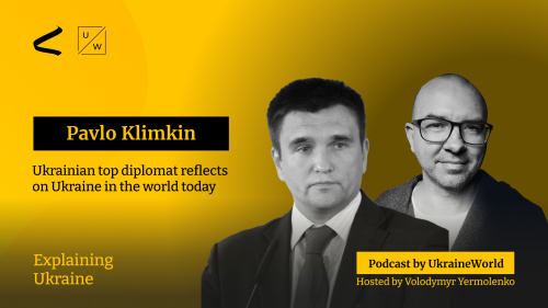 Ukrainian prominent diplomat Pavlo Klimkin reflects on Ukraine in the world today