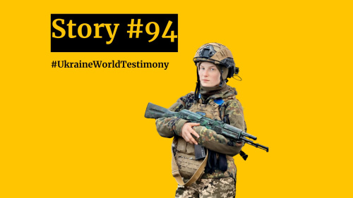 Story #94. What Awaits Ukrainians After Victory: Reflections from Machine Gunner Oksana Rubanyak