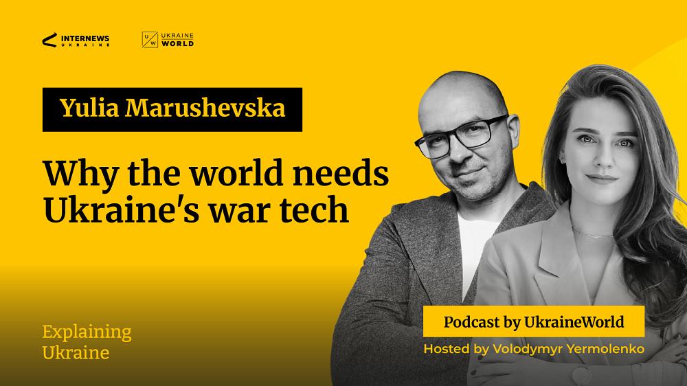 Why the world needs Ukraine’s war tech - with Yulia Marushevska
