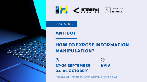 Antibot Training: How to Expose Information Manipulation?