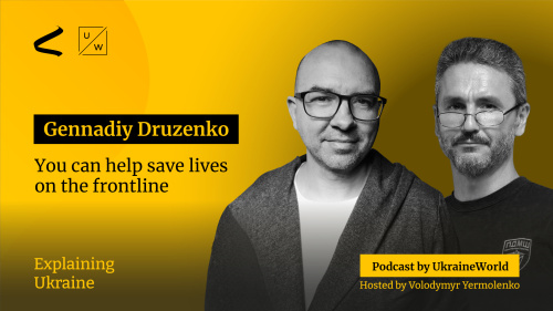 You can help save lives on the frontline - with Gennadiy Druzenko