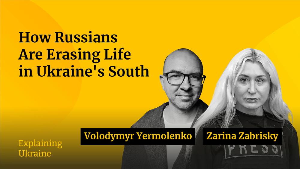 How Russians Are Erasing Life in Ukraine’s South - with Zarina Zabrisky
