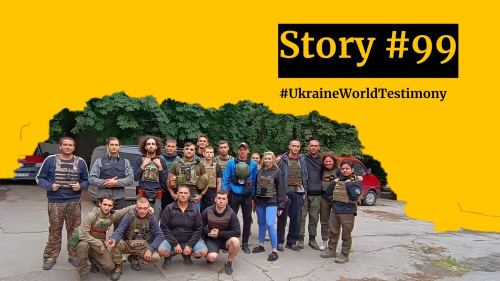 Story #99: "Power of the Community": Helping Kherson Locals Under Constant Shelling