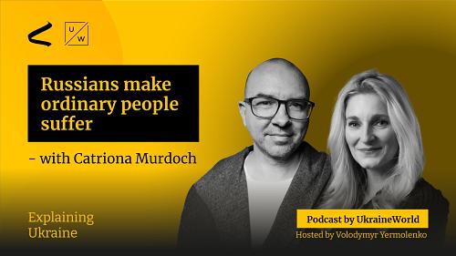 Russians make ordinary people suffer - with Catriona Murdoch