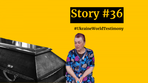 Story #36. Neighbor's Funeral under Shelling in Chernihiv