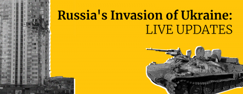 Russia's War Against Ukraine: LIVE UPDATES