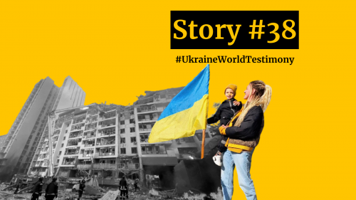 Story #38. Russian Missiles Destroy Apartments, but not the Lust for Life
