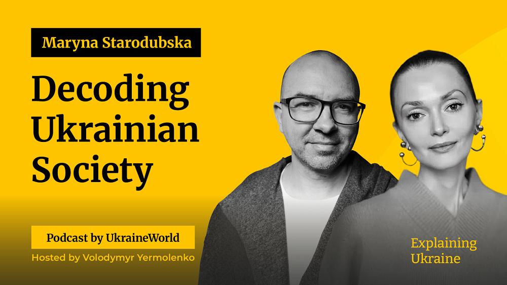 What You Need to Know About Ukrainian Society - with Maryna Starodubska